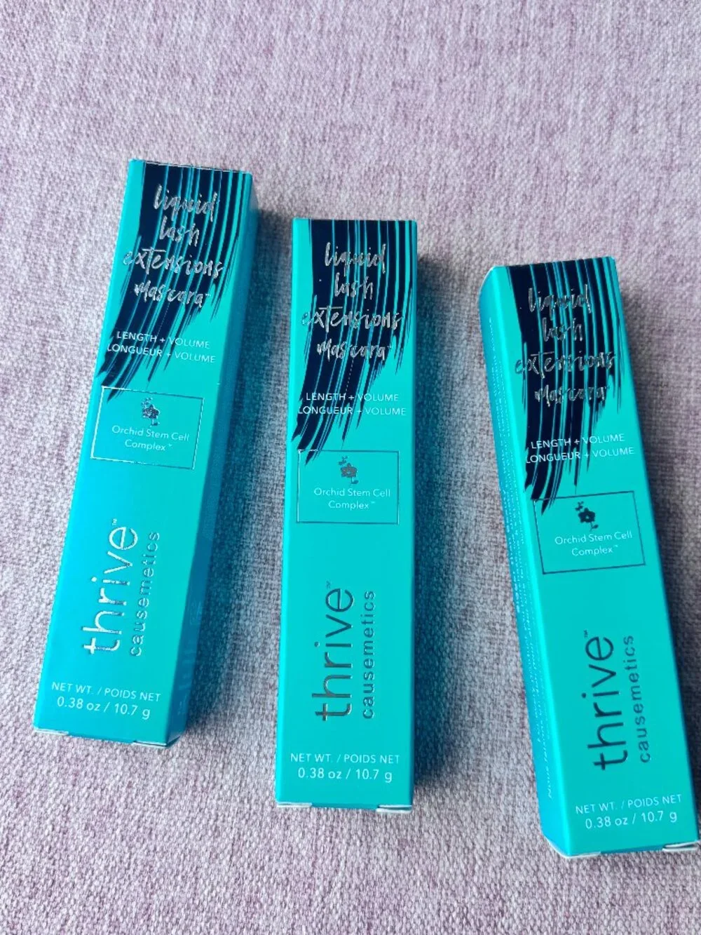 3pcs/ Full Size/Thrive Causemetics Liquid Lash Extensions Brynn Rich Black .NEW